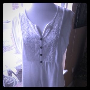 COPY - Croft and Barrow sleevless top